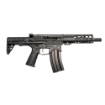 Picture of Battle Arms Development Silent Professional - Semi-automatic Rifle - SBR - 300 Blackout - 7.5" Barrel - Anodized Finished - Gray - Polymer Grip - PDW Stock - 30 Rounds - 1 Magazine SP-001