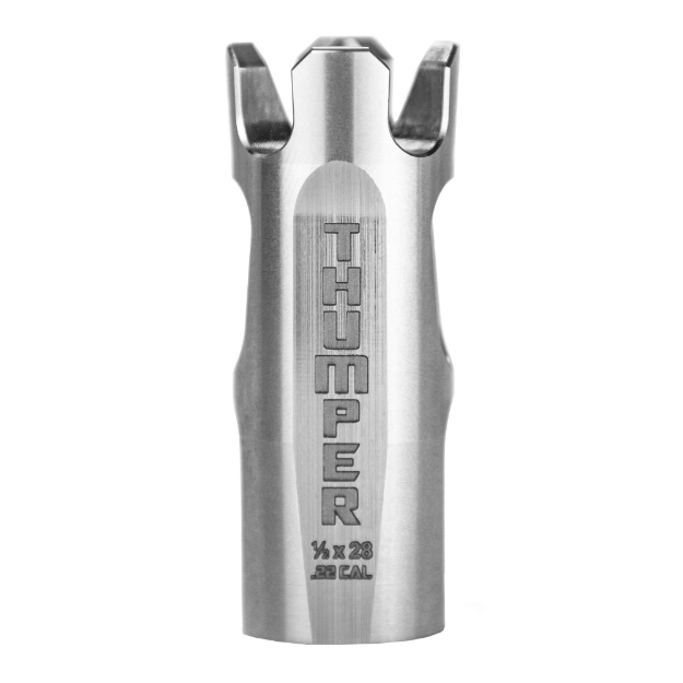 Picture of Battle Arms Development Thumper Muzzle Brake - Stainless Finish - 1/2X28 Threads BAD-THUMPER-223-SS