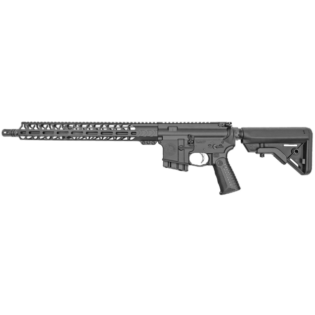 Picture of Battle Arms Development Workhorse - Semi-automatic Rifle - AR - 223 Remington/556NATO - 16" Barrel - Mid Length Gas System - Anodized Finish - Black - 15" M-LOK Free Float Rail - B5 Bravo Stock - 10 Rounds - 1 Magazine - BAD-MRB Conversion prevents Mag Release from functioning while Upper is attached WORKHORSE-017-CA