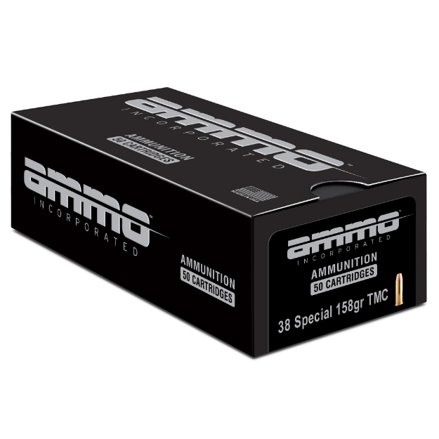 Picture of Ammo Inc Signature - 38 Special - 158 Grain - Total Metal Coating - 50 Rounds Box 38158TMC-A50