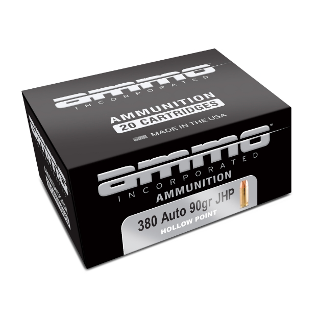 Picture of Ammo Inc Signature - 380 ACP - 90 Grain - Jacketed Hollow Point - 20 Round Box 380090JHP-A20