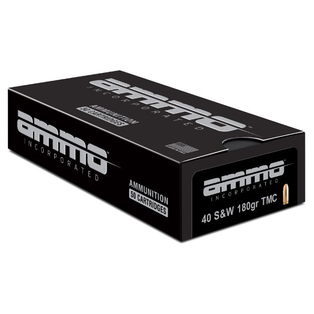 Picture of Ammo Inc Signature - 40 S&W - 180 Grains - Total Metal Coating - 50 Round Box 40180TMC-A50