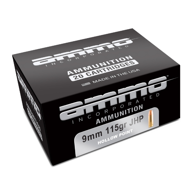 Picture of Ammo Inc Signature - 9MM - 115 Grains - Jacketed Hollow Point - 20 Round Box 9115JHP-A20