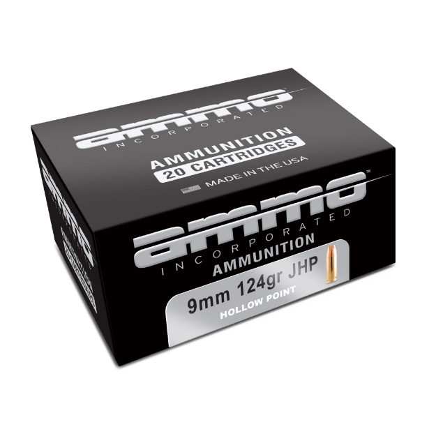 Picture of Ammo Inc Signature - 9MM - 124 Grain - Jacketed Hollow Point - 20 Round Box 9124JHP-A20