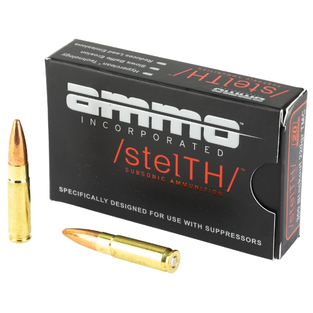 Picture of Ammo Inc Subsonic - 300 Blackout - 220 Grain - Total Metal Coating - 20 Round Box 300B220TMC-STL-A20