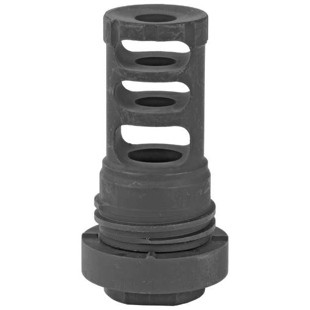 Picture of Yankee Hill Machine Co 30 CAL Q.D. Muzzle Brake for Nitro and Resonator - Black - 1/2X28 YHM-4302-MB-28A