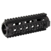 Picture of Yankee Hill Machine Co Carbine Handguard - 2 Piece - Fits Colt AR-15's with Carbine Length Gas Systems and Fixed Front Sight Gas Block - Anodized Finish - Black YHM-9670-C