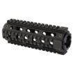 Picture of Yankee Hill Machine Co Carbine Handguard - 2 Piece - Fits Colt AR-15's with Carbine Length Gas Systems and Fixed Front Sight Gas Block - Anodized Finish - Black YHM-9670-C