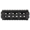 Picture of Yankee Hill Machine Co Carbine Handguard - 2 Piece - Fits Colt AR-15's with Carbine Length Gas Systems and Fixed Front Sight Gas Block - Anodized Finish - Black YHM-9670-C