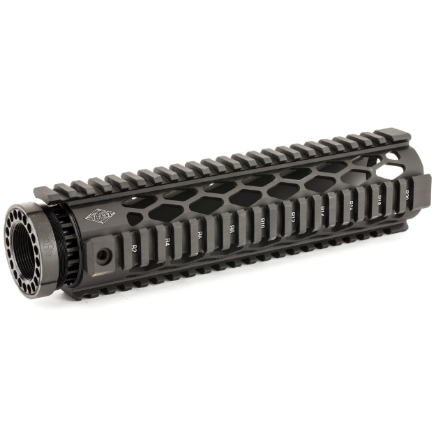 Picture of Yankee Hill Machine Co Diamond Series Forearm - 9.290" - Midlength - Fits AR-15 - Black YHM-9633-DX