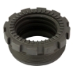 Picture of Yankee Hill Machine Co Kurz QD Adapter - Titanium - 1-3/8-24 Rear Mounting Threads - Matte Finish - Black YHM-3051-Ti