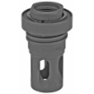 Picture of Yankee Hill Machine Co Mini QD Flash Hider - Matte Black - 5/8X24 Thread - Fits Turbo T2 - Turbo K - Resonator - Resonator R2 - Resonator K - Nitro .30 - All Phantom .30 caliber YHM-4315-24A