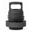 Picture of Yankee Hill Machine Co Mini QD Muzzle Brake - 9MM - 1/2"-28 - Black - Includes Shim Kit YHM-3109-1MB-28A