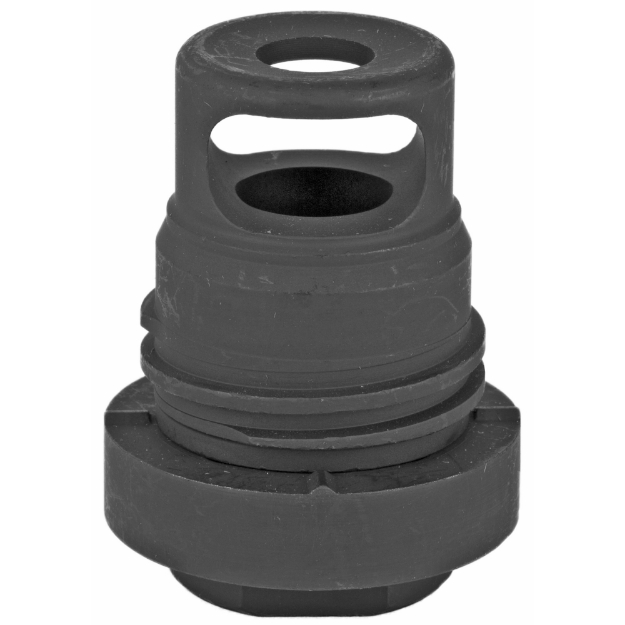 Picture of Yankee Hill Machine Co Mini QD Muzzle Brake - Black Finish - 1/2X28 - Includes Shim Set YHM-3102-1MB-28A