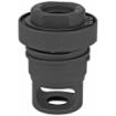 Picture of Yankee Hill Machine Co Mini QD Muzzle Brake - Black Finish - 1/2X28 - Includes Shim Set YHM-3102-1MB-28A