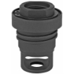 Picture of Yankee Hill Machine Co Mini QD Muzzle Brake - Black Finish - 5/8X24 - Includes Shim Set YHM-3102-1MB-24A