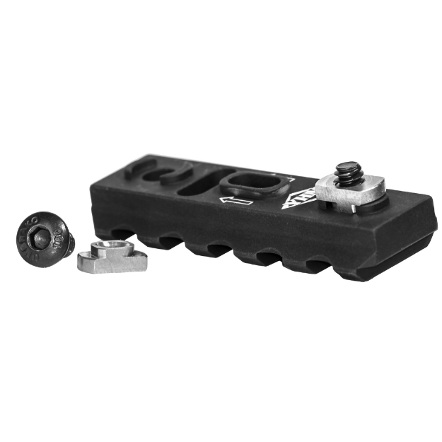 Picture of Yankee Hill Machine Co MLOK Continuous Rail Section - 2.75" - 5 Slot - Black YHM-5400A