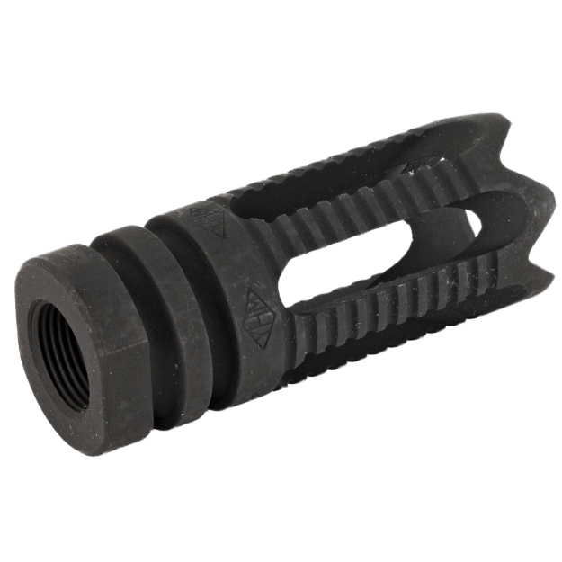 Picture of Yankee Hill Machine Co Phantom Comp/Flash Hider - 556NATO - 1/2x28 - Aggressive - Fits AR Rifles - Black Finish YHM-28-5C2