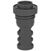 Picture of Yankee Hill Machine Co QD Muzzle Brake - 30 Caliber - 5/8X24 - Black Finish YHM-4302-MB-24A