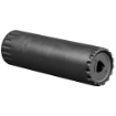 Picture of Yankee Hill Machine Co R9 - Suppressor - .17HMR-9MM - 17-4PH Stainless Steel - 10.7oz - 1.562" Diameter - 5.2" Long - Cerakote Black - Includes Universal Rifle Suppressor Mount (YHM-2145-28) YHM-2155-28