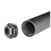 Picture of Yankee Hill Machine Co Sidewinder Direct Thread Adapter - 1/2"-36 - Converts the Sidewinder - Cobra M2 - and Cobra to Direct Thread - Black YHM-3253