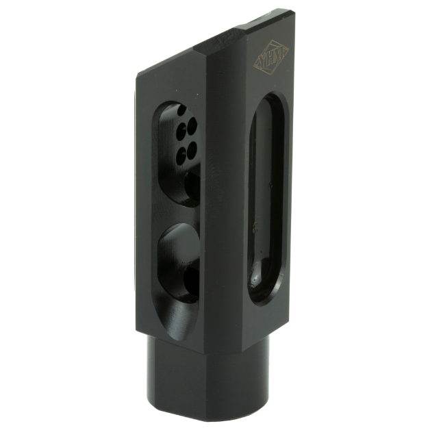 Picture of Yankee Hill Machine Co Slant Brake/Compensator - Muzzle Brake - 30 Caliber - Black - 5/8X24 - AR YHM-3085-MB-A