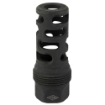 Picture of Yankee Hill Machine Co sRx Muzzle Brake - 5/8-24 - Compatible with sRx Low Profile Adapter - Attaches to Suppressors with 1-3/8"x24 Thread Pitch - Black Oxide Finish YHM-4405-MB-24