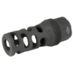 Picture of Yankee Hill Machine Co sRx Muzzle Brake - 5/8-24 - Compatible with sRx Low Profile Adapter - Attaches to Suppressors with 1-3/8"x24 Thread Pitch - Black Oxide Finish YHM-4405-MB-24