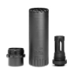 Picture of Yankee Hill Machine Co Turbo K-RB - Suppressor - 556NATO - 1/2"-28 Flash Hider Included - Steel - Black YHM-2180-28