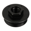 Picture of Yankee Hill Machine Co Universal Suppressor Mount - Coverts HUB Mount to Direct Thread - M13.5X1LH - Melonite QPQ Finish - Black YHM-2189-M