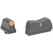 Picture of XS Sights DXT2 Big Dot - Tritium Night Sights - Suppressor Height - Orange Front and Black Rear - For Glock 17/19/22/23/24/26/27/31/32/33/34/35/36/45 - Taurus G3c/GX4/New Production G3 - Walther PDP GL-0015P-5N