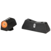 Picture of XS Sights DXT2 Big Dot Tritium Front - White Stripe Express Rear - Fits Glock 42/43 - Green with Orange Outline GL-0011S-5N