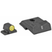 Picture of XS Sights DXT2 Big Dot Tritium Front - White Stripe Express Rear - Fits S&W M&P 9 SHIELD EZ - Green with Yellow Outline SW-0032S-5Y