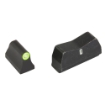 Picture of XS Sights DXT2 Night Sight - Suppressor Height - Green Dot - Fits Glock 17 - 19 - 22 - 23 - 24 - 26 - 27 - 31 - 32 - 33 - 34 - 35 - 36 - Taurus G3c - GX4 - G3 - Walther PDP GL-0015P-6G