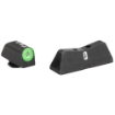 Picture of XS Sights DXT2 Standard Dot - Tritium Night Sights - Green - For Glock 17/19/22/23/24/26/27/31/32/33/34/35/36/45 - Taurus G3c/GX4/New Production G3 - Walther PDP GL-0009S-6G