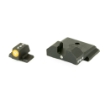 Picture of XS Sights F8 Night Sights - Fits S&W M&P Shield - Green with Orange Outline Front - Tritium Front/Rear SW-F028P-5