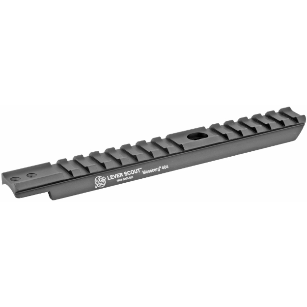 Picture of XS Sights Lever Scout Mount - Rail - Fits Mossberg 464 and 464 SPX - Black - Anodized MB-6001R-N