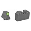 Picture of XS Sights R3D - Tritium Night Sights - Suppressor Height - Green Front and Black Rear - For Glock 17,19,22,23,24,26,27,31,32,33,34,35,36,38 GL-R021P-6G