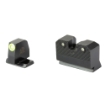 Picture of XS Sights R3D 2.0 - Suppressor Height Night Sight - For S&W M&P OR Full Size & Compact - Green Front Outline - Green Tritium Front/Rear SW-R205P-6G