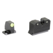 Picture of XS Sights R3D 2.0 - Suppressor Height Night Sight - For S&W M&P OR Full Size & Compact - Green Front Outline - Green Tritium Front/Rear SW-R205P-6G