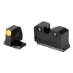 Picture of XS Sights R3D 2.0 - Suppressor Height Night Sight - For S&W M&P OR Full Size & Compact - Orange Front Outline - Green Tritium Front/Rear SW-R205P-6N