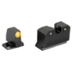 Picture of XS Sights R3D 2.0 - Suppressor Height Night Sight - For S&W M&P OR Full Size & Compact - Orange Front Outline - Green Tritium Front/Rear SW-R205P-6N