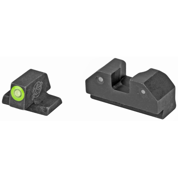 Picture of XS Sights R3D Night Sights - Green Front Dot - Fits Canik TP9SF - TP9SFX - TP9SF Elite - TP9 Elite SC and Current Production TP9SA CK-R002P-6G