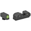 Picture of XS Sights R3D Night Sights - Green Front Dot - Fits Glock 17/19/22/23/24/26/27/31/32/33/34/35/36/38 - Taurus G3c/GX4/New Production G3 - Walther PDP - Steel/Blued GL-R012P-6G