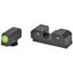 Picture of XS Sights R3D Night Sights - Green Front Dot - Fits Glock 42 - 43 - 43X - 48 - Steel/Blued GL-R014P-6G