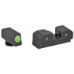 Picture of XS Sights R3D Night Sights - Green Front Dot - Fits Glock 42 - 43 - 43X - 48 - Steel/Blued GL-R014P-6G