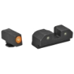 Picture of XS Sights R3D Night Sights - Orange Front Dot - Fits Glock 17/19/22/23/24/26/27/31/32/33/34/35/36/38 - Taurus G3c/GX4/New Production G3 - Walther PDP - Steel/Blued GL-R012P-6N