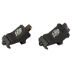 Picture of XS Sights XTI2 DXS Rifle Sights - Ember Standard Dot Orange - 45 Degree Offset for AR Rifles - Steel/Blued AR-0008-1N