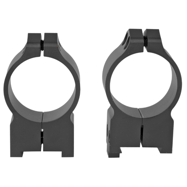 Picture of Warne Permanent Attached Fixed Ring Set - Fits CZ 550/557 19mm Grooved Receiver - 30mm High - Matte Finish 15BM