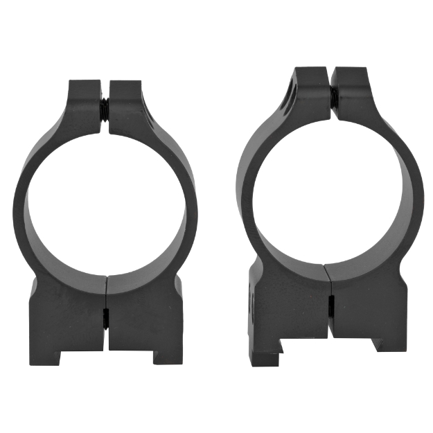 Picture of Warne Permanent Attached Fixed Ring Set - Fits CZ 550/557 19mm Grooved Receiver - 30mm Medium - Matte Finish 14BM